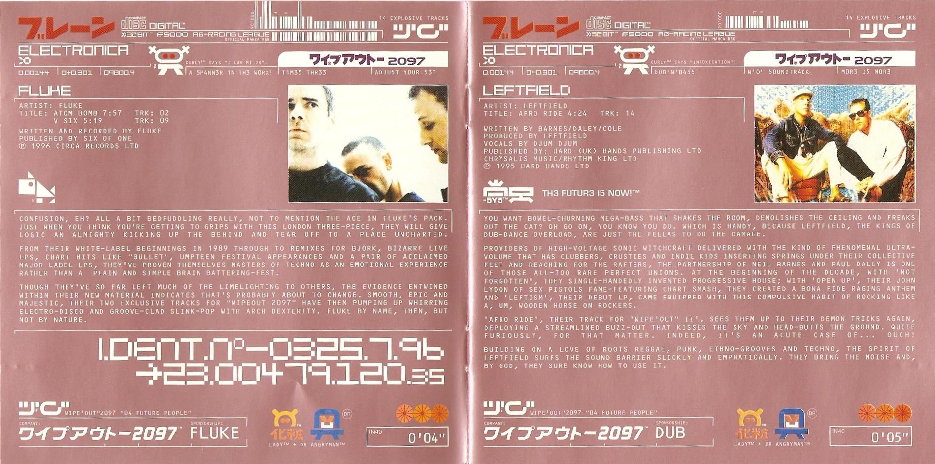 WipEout 2097 - The Soundtrack (1996) MP3 - Download Soundtracks